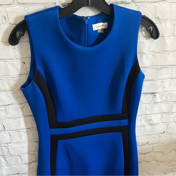 Calvin Klein Blue Midi Dress - Picture 4 of 7